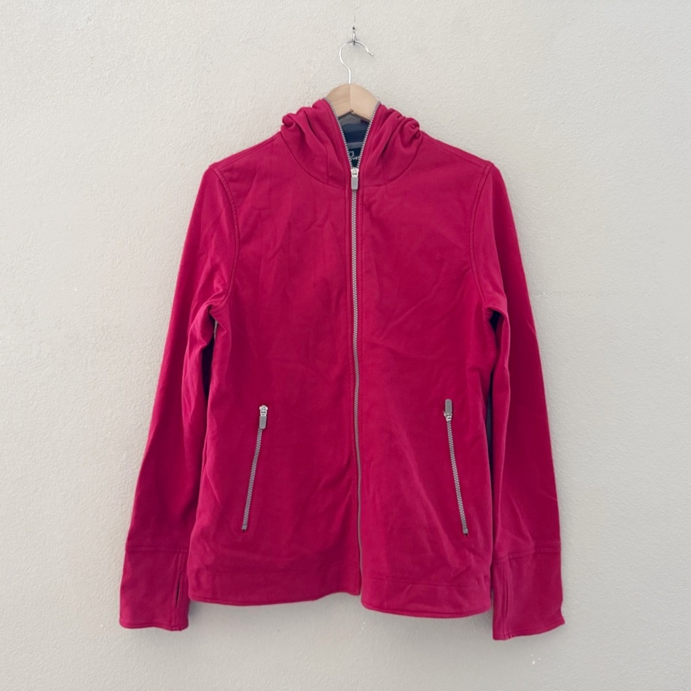 ScotteVest Chloe Glow Full Zip Hoodie Womens XL Red Casual Travel Outdoor Active - Picture 4 of 16